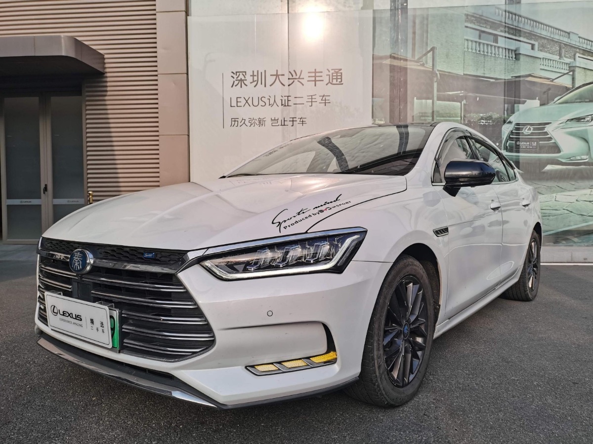 2018 BYD Qin Zhilian Zunshang 93,400 kilometers