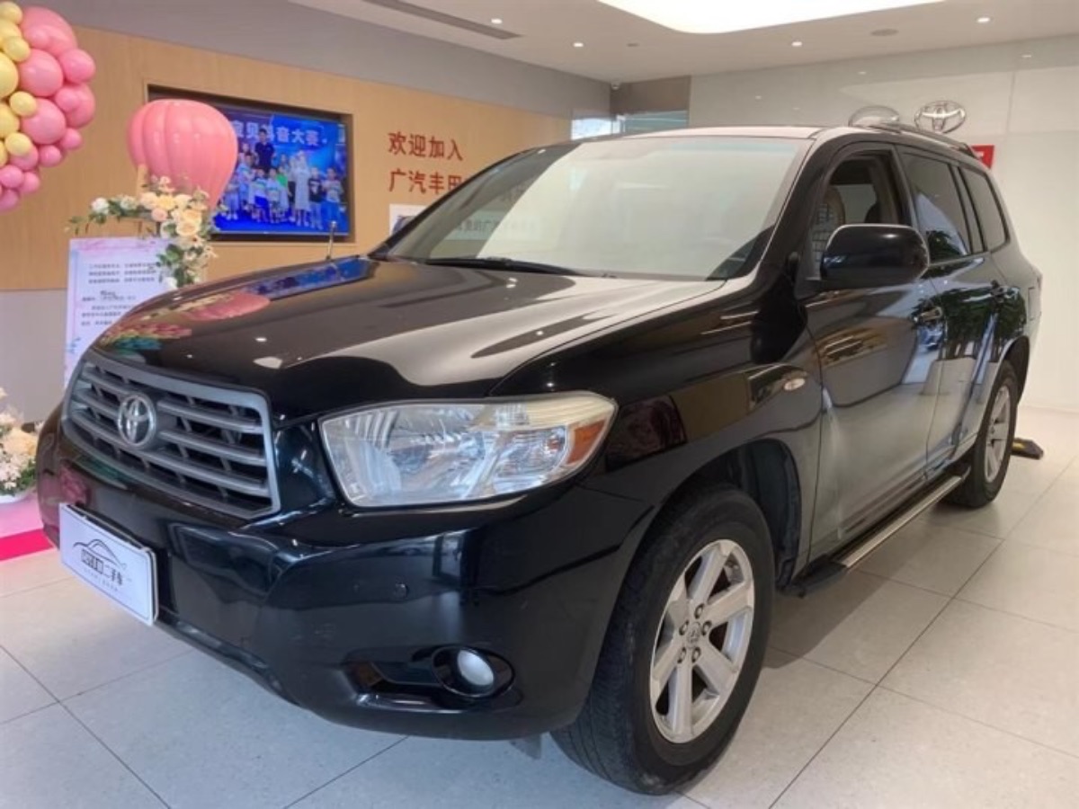 2009 Toyota Highlander 3.5 manual and automatic integrated four-wheel drive 7-seat elite version 290,000 kilometers