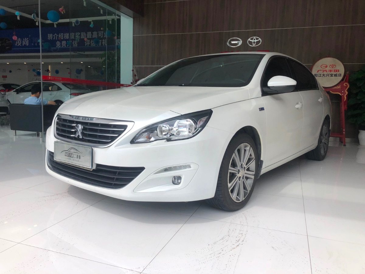 2016 Peugeot 408 1.6THP manual and automatic integrated luxury version 57,000 kilometers