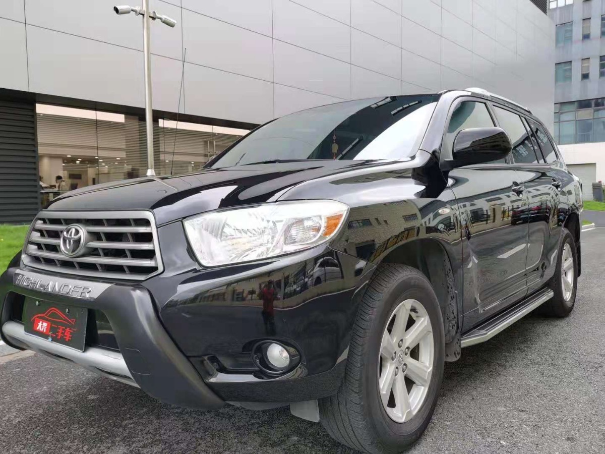 2009 Toyota Highlander 2.7 manual and automatic integrated two-wheel drive 5-seat elite version 135,000 kilometers