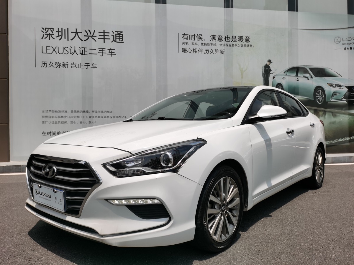 2017 Hyundai Mingtu 1.8 manual and self-integrated GLS intelligent 79,000 kilometers
