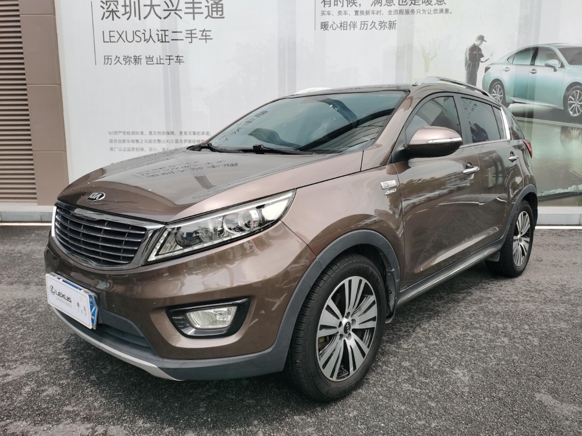 2015 Kia Smart Run 2.0 manual and self-integrated two-wheel drive DLX 89,000 kilometers