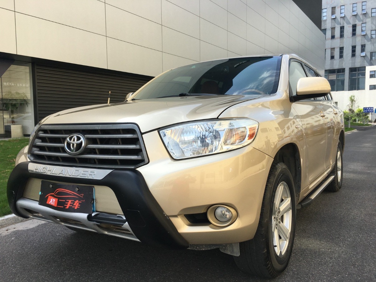 2011 Toyota Highlander 2.7 manual self-integrated two-wheel drive 7-seat elite version 239,000 kilometers