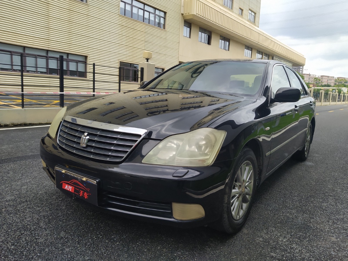 2007 Toyota Crown 2.5 manual and automatic Royal navigation version 398,000 kilometers