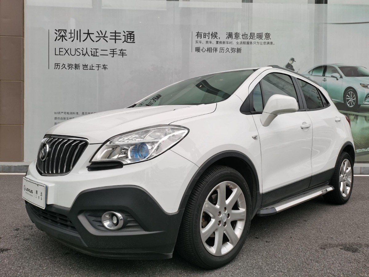 2014 Buick Encore 1.4T manual and automatic integrated two-wheel drive urban elite type 83,000 kilometers