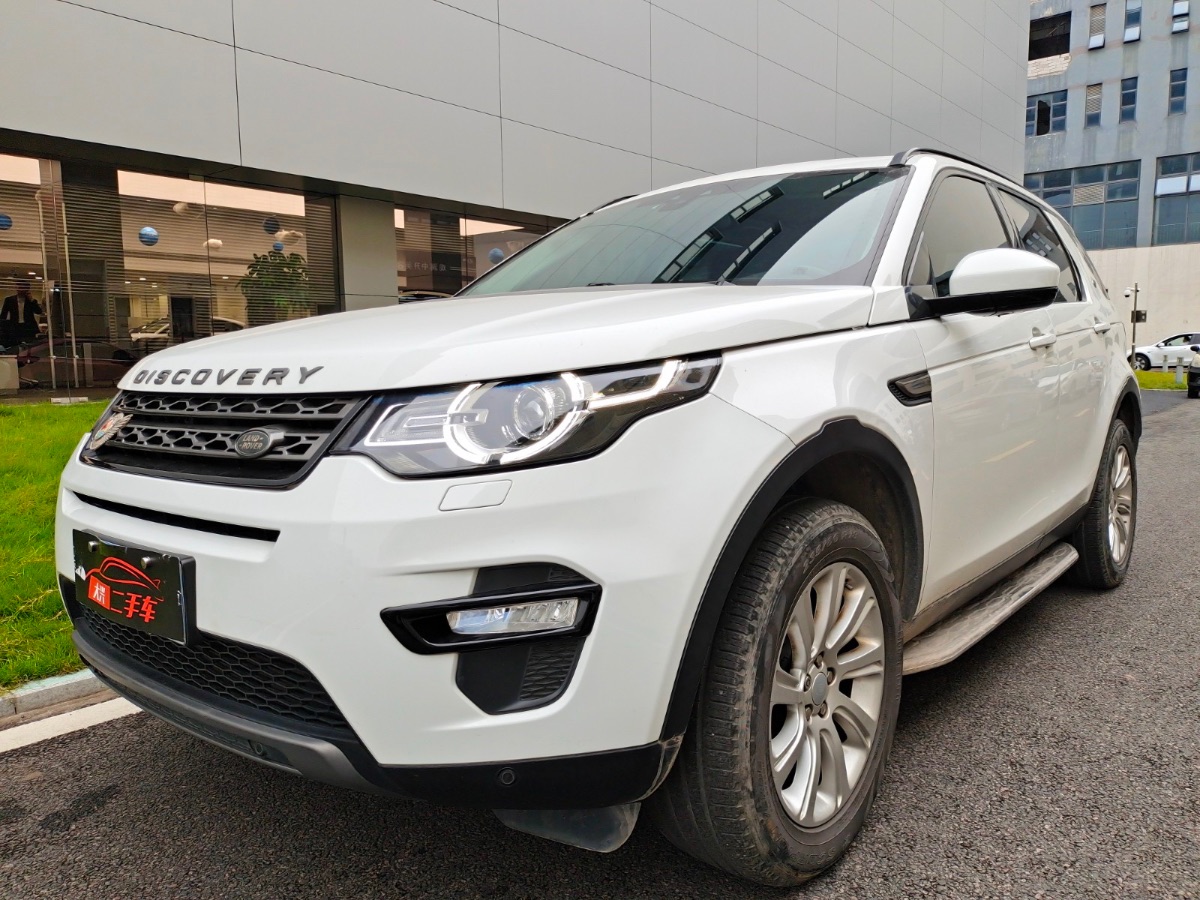 2017 Land Rover Discovery Shenxing 2.0T manual self-integrated SE 123,000 kilometers