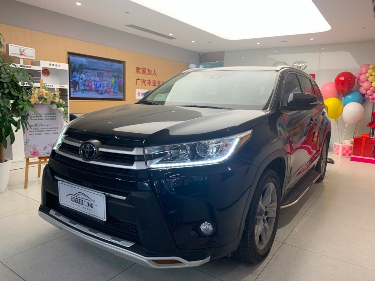 2018 Toyota Highlander 2.0T manual self-integrated four-wheel drive luxury version 7 seats 20,000 kilometers