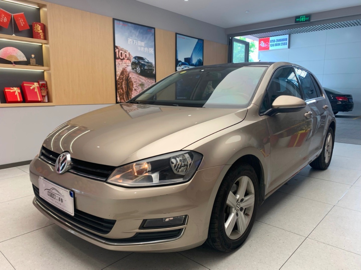 2015 Volkswagen Golf 1.6 manual self-integrated comfort type 1020,000 kilometers